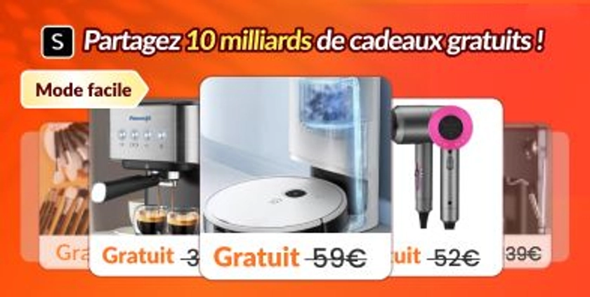 Recevez votre cadeau gratuit !