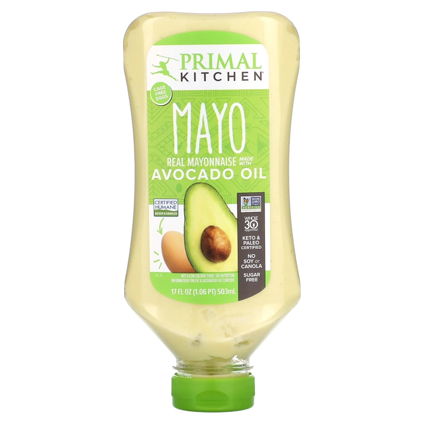 Mayo With Avocado Oil, 17 fl oz (503 ml)