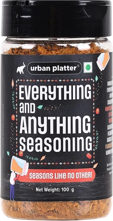 Urban Platter Everything & Anything Seasoning, 100g (Tantalize Your tastebuds, Perfect on Fries, Veggies, Pasta, soups, Salads, dips and More) : Amazon.in: Grocery & Gourmet Foods