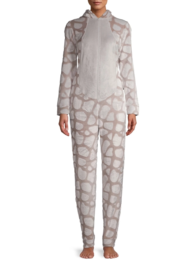 Secret Treasures Women's and Women's Plus Giraffe Union Suit