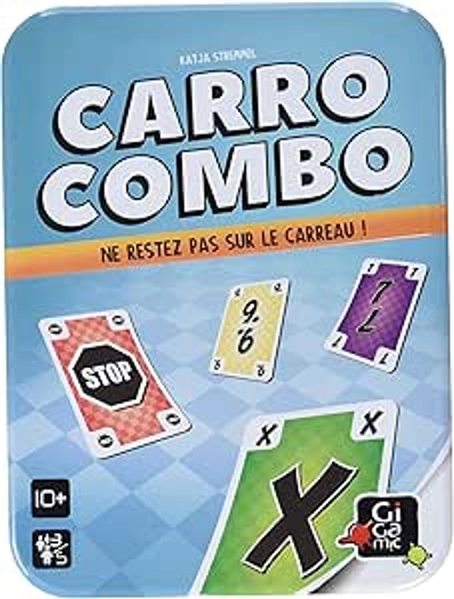 GIGAMIC AMCAR Carro Combo Jeu de Carte 10+ : Amazon.fr: Jeux et Jouets