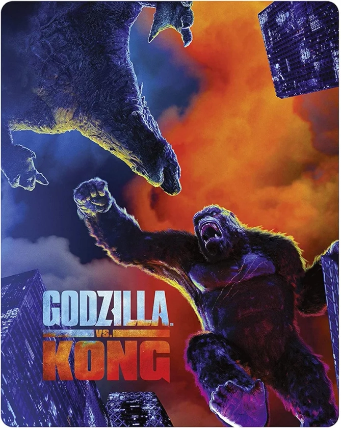 Godzilla vs. Kong 4K Ultra HD Steelbook [Digital Copy] [4K Ultra HD Blu-ray/Blu-ray] [Only @ Best Buy] [2020]