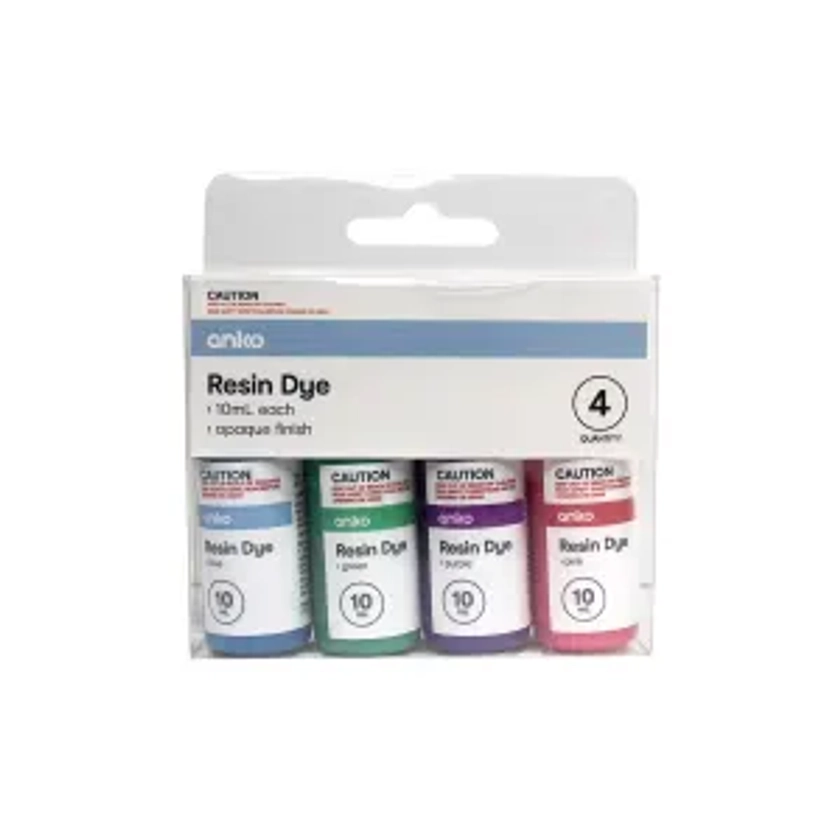 4 Pack Resin Dye - Bright
