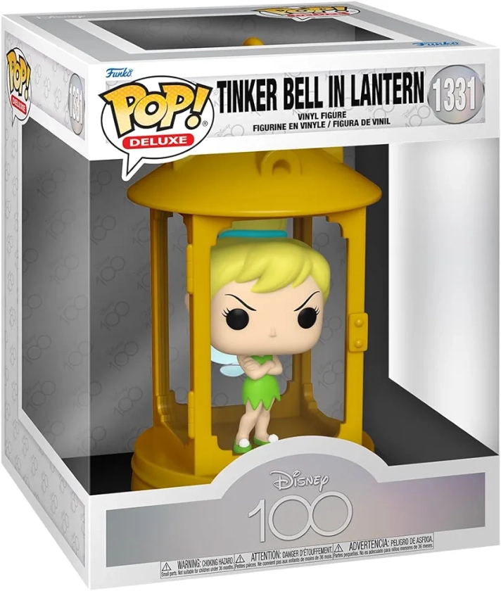 Funko Pop! Deluxe: Disney - Tinker Bell - Peter Pan - Tink Trapped - Clochette- Figurine en Vinyle à Collectionner - Idée de Cadeau - Produits Officiels - Jouets pour Les Enfants et Adultes