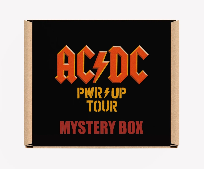 AC/DC Mystery Box - PWR UP TOUR EDITION - Official Licensed Products