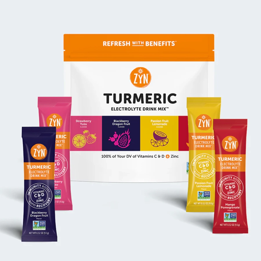 Turmeric Electrolyte Drink Mix - Variety Pack
