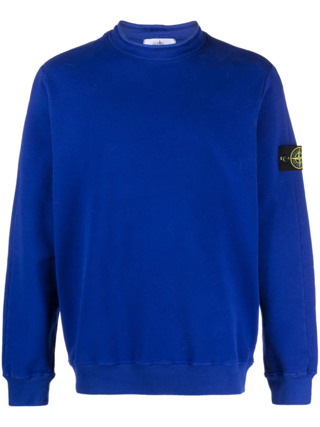 sweat Stone Island 61352 Bright Blue