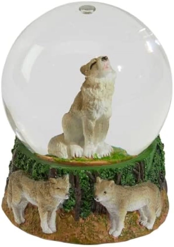 Ravensden Wolf Snow Globe - Collectable Gift Idea