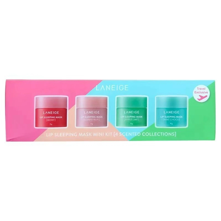 Lip Mask 4Pcs Lip Sleeping Kit 4 Scented Collection 8G Nutritious Moisturizing Lip Balm Lip Makeup - Walmart.com