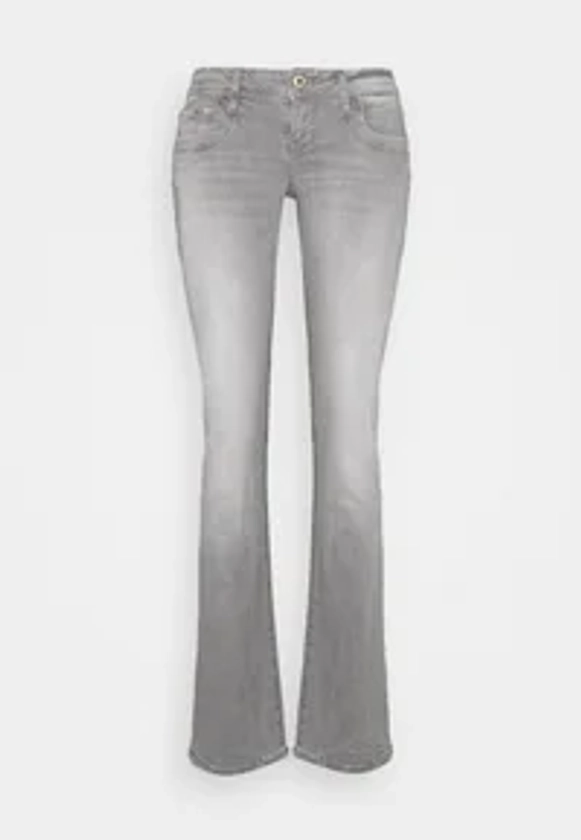 LTB VALERIE - Bootcut jeans - freya undamaged wash/grey denim - Zalando