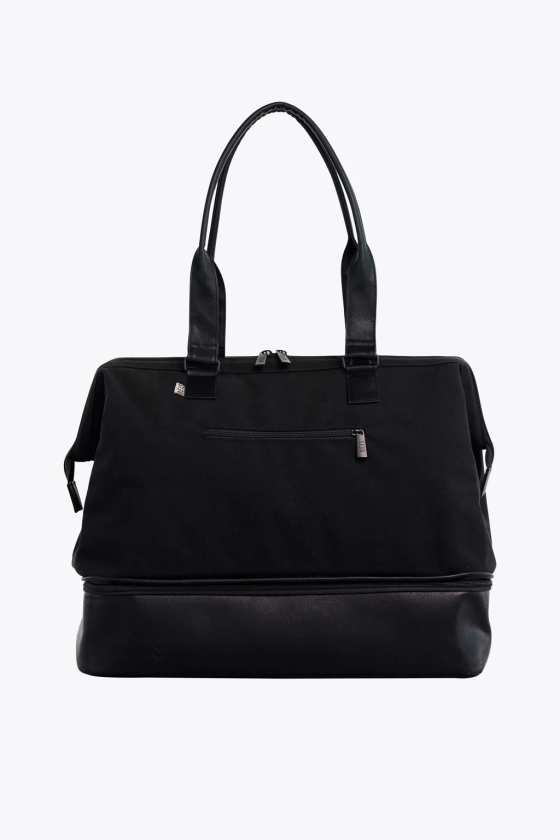 BÉIS 'The Convertible Weekender' in Black - Small Weekend Bag & Overnight Bag