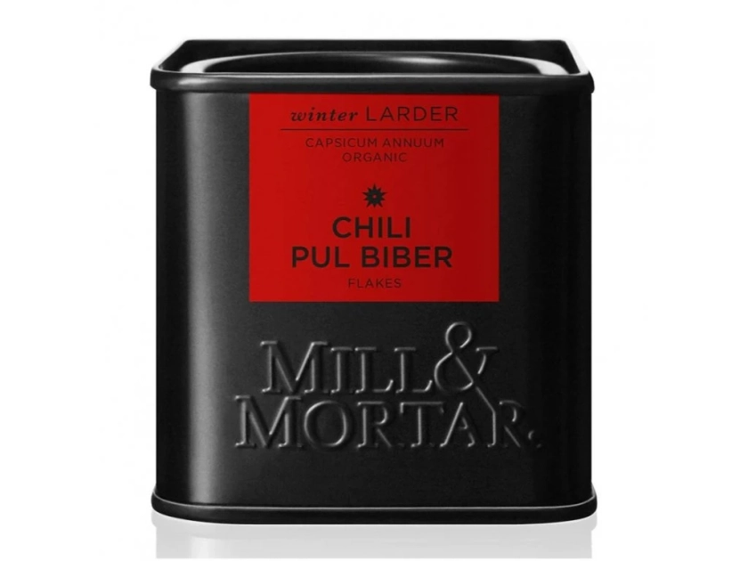 Bio Pul Biber chilli 45 g, vločky, Mill & Mortar ✔ 230 Kč ⭕ Chefshop