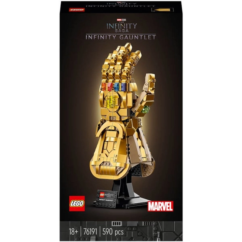 LEGO Marvel Infinity Gauntlet Thanos Set for Adults (76191)