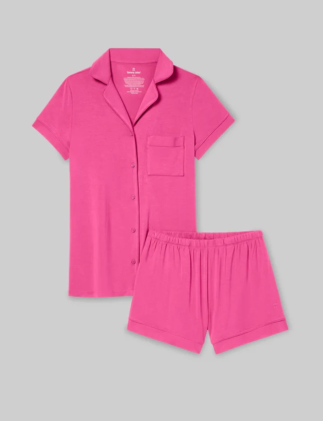 Women's Downtime Pajama Top & Short Set