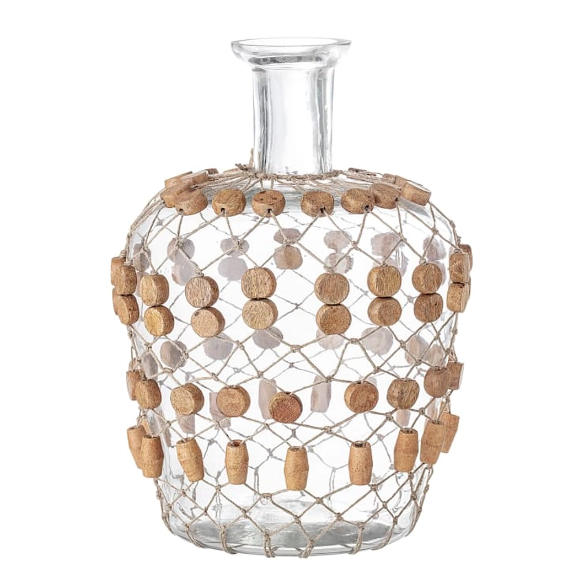 Vase transparent verre clair verre D20.5cm KANE | Maisons du Monde