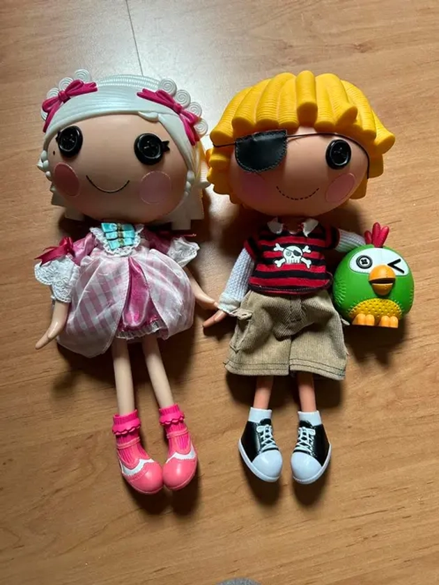 ≥ Lalaloopsy pop, 2 stuks piraat en meisje poppen. Als nieuw — Speelgoed | Poppen — Marktplaats