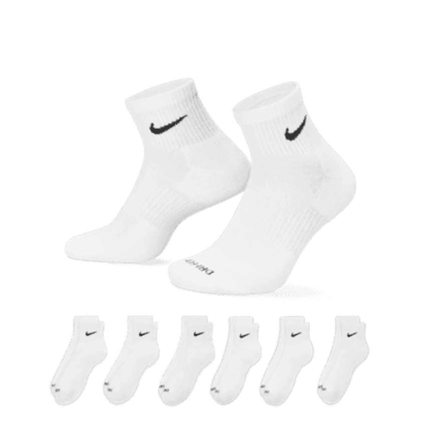 Nike Everyday Plus Cushioned Training Ankle Socks (6 Pairs)