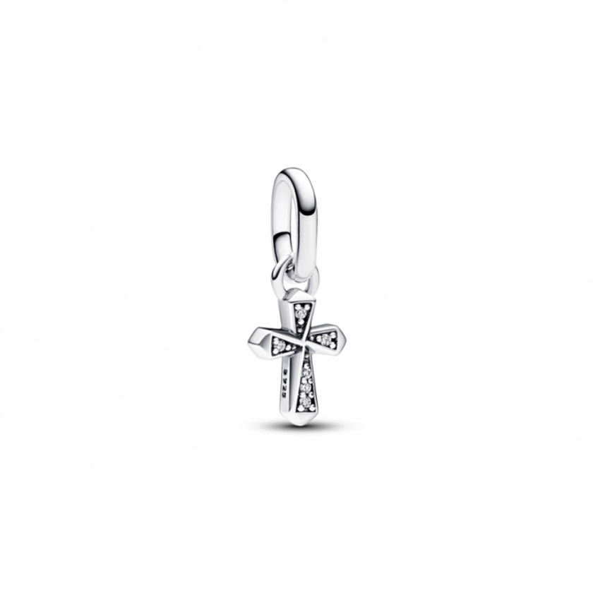 ME Sparkling Cross Mini Dangle Charm