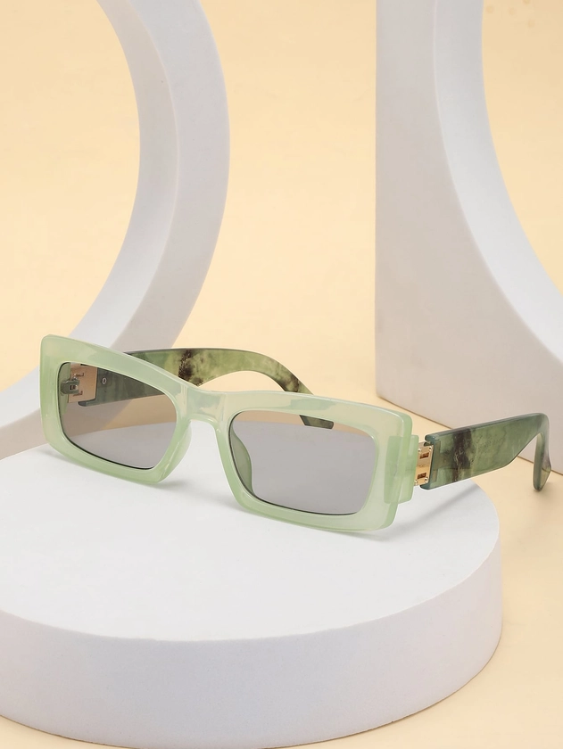 Square Frame Fashion Glasses