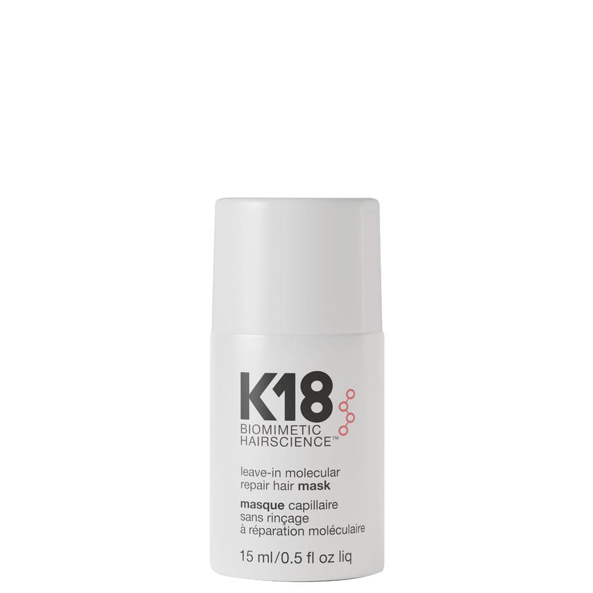 K18 Leave-in Molecular Repair Hair Mask 15ml | CultBeauty