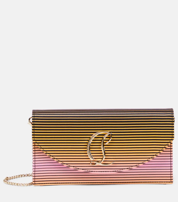 Pochette Loubi54 CL en satin à logo en multicolore – Christian Louboutin | Mytheresa