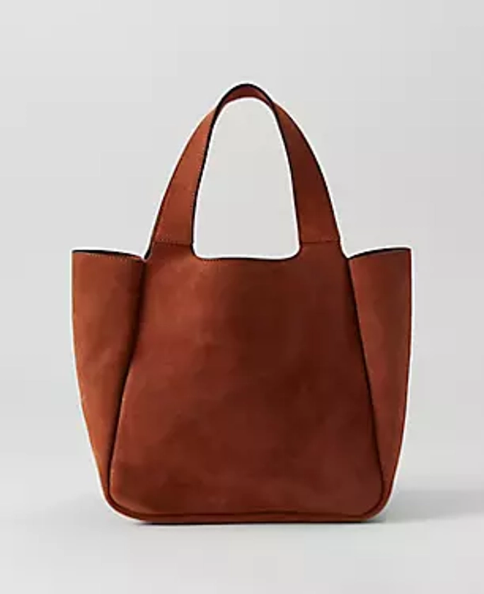 Suede Tote Bag