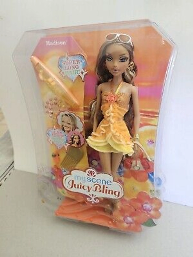 My Scene Juicy Bling Madison Doll New In Box Barbie Mattel 2006 RARE | eBay