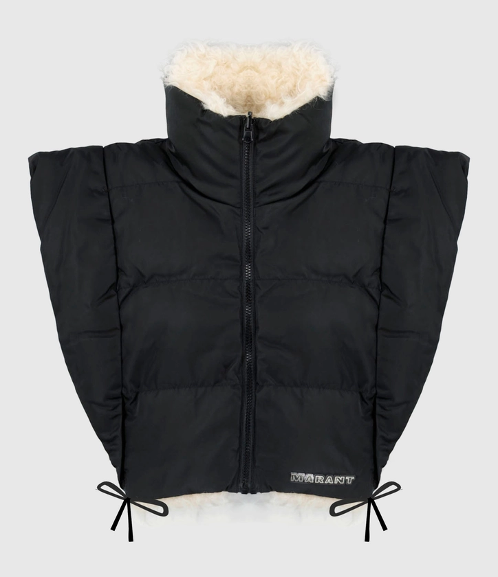 MARANT ÉTOILE - Gilet Hoodiali Noir