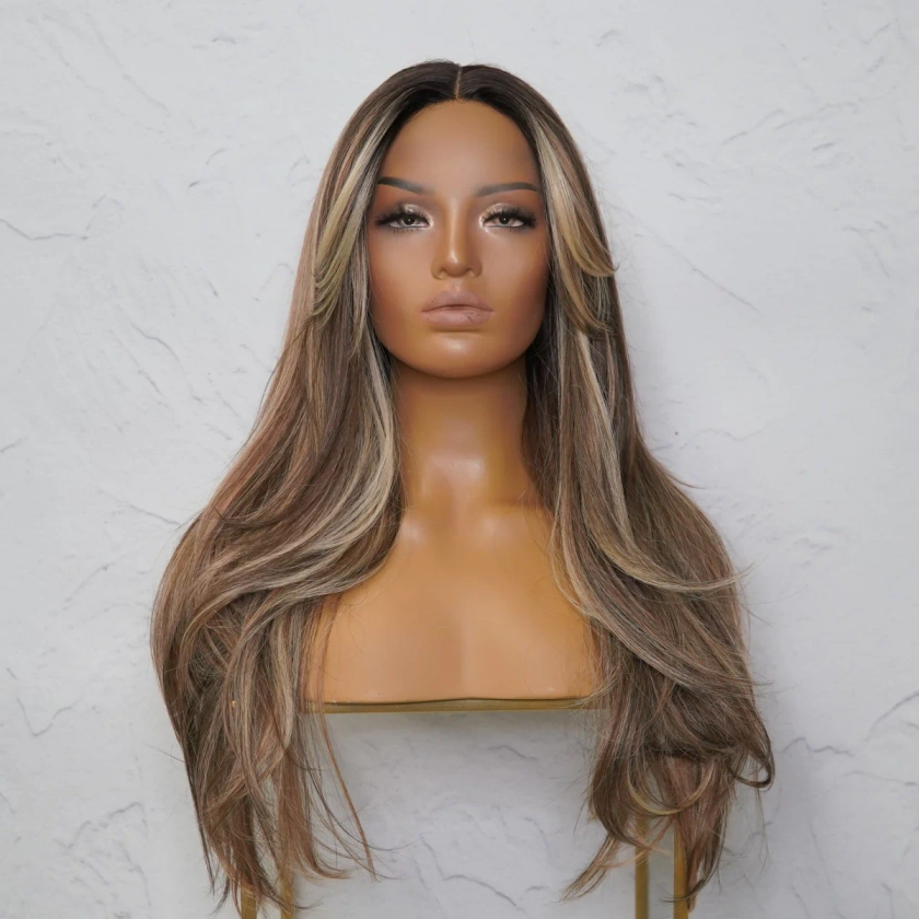 SELENE Ombre Lace Front Wig | Milk & Honey