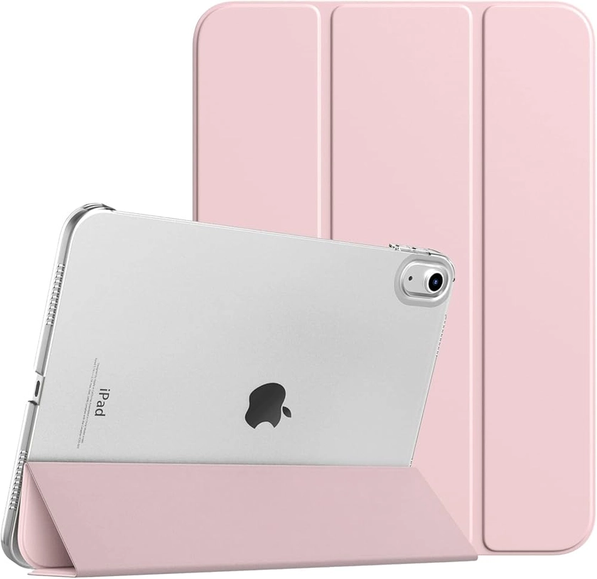 Amazon.com: TiMOVO Case for iPad 10th Generation Case 2022, Slim Stand Cover for iPad 10th Gen 10.9 inch,Support Touch ID, Auto Wake/Sleep Smart Shell with Translucent Back, fit iPad 10 Case, Light Pink : Electronics