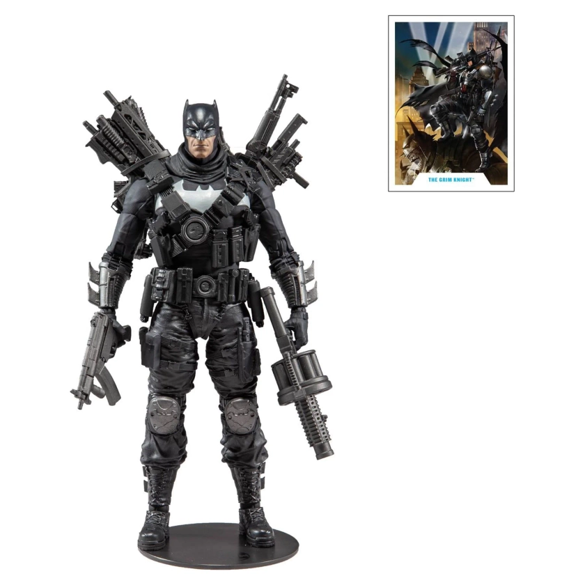 DC Multiverse Dark Nights Metal The Grim Knight Action Figure 7