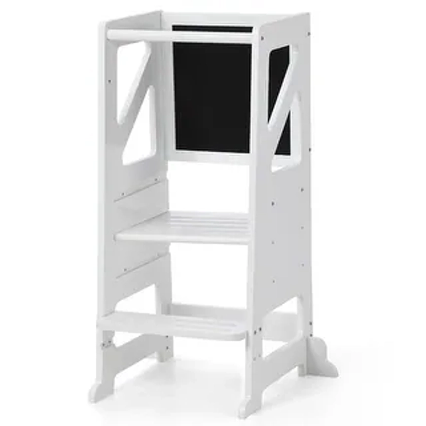 Wooden Step Stools for Kids Toddler Tower, Learning Tower Toddler | Overstock.com Shopping - The Best Deals on Stepstools | 42804709