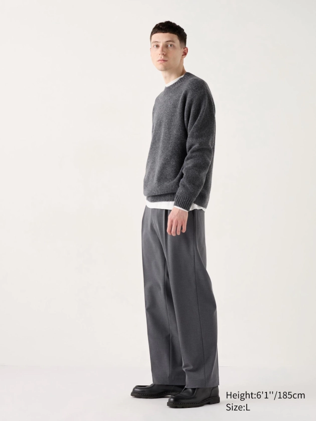 Pleated Wide Pants | UNIQLO US