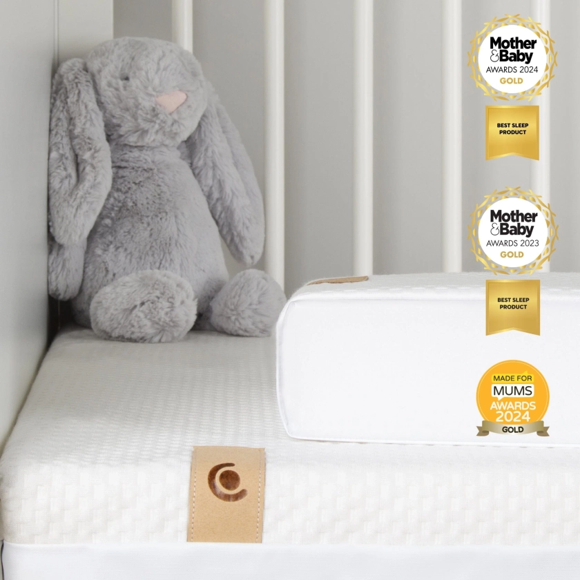 Lullaby Hypo-Allergenic Bamboo Foam Cot Bed Mattress | CuddleCo - CuddleCo