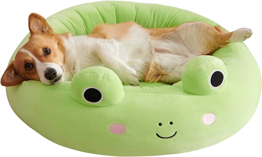 Squishmallows 24-Inch Wendy Frog Pet Bed - Medium Ultrasoft Official Squishmallows Plush Pet Bed : Amazon.com.au: Pet Supplies
