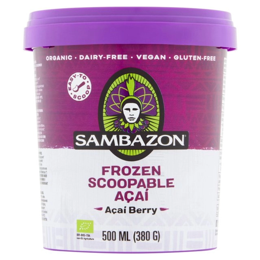 Sambazon Organic Scoopable Acai Sorbet | Ocado