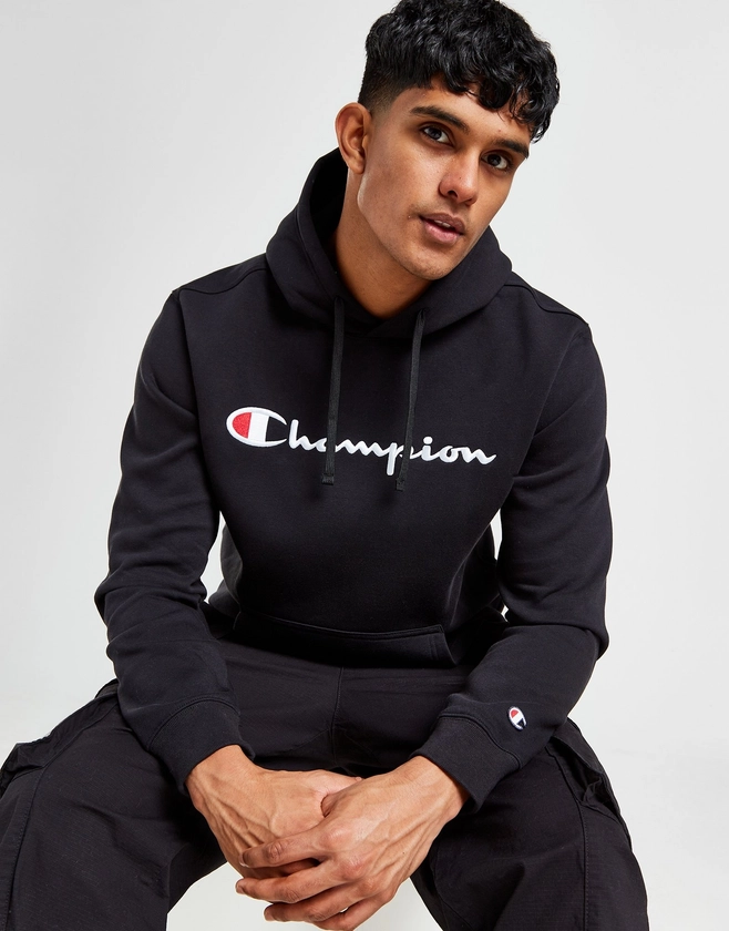 Black Champion Legacy Core Overhead Hoodie | JD Sports UK 