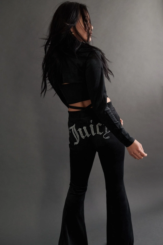 Juicy Couture UO Exclusive Luxe Strappy Velour Track Pant