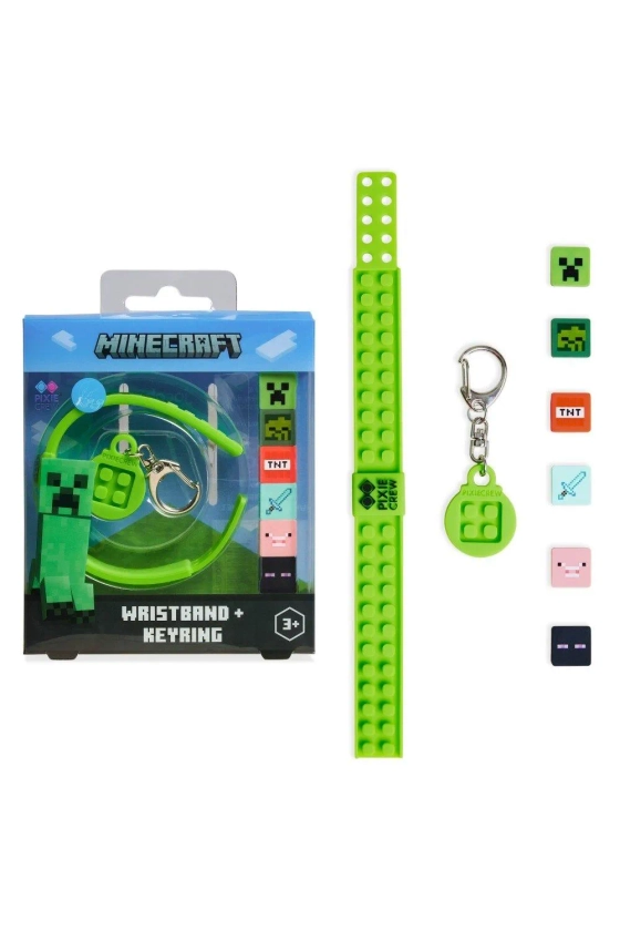 Accessories | Wrist Band And Keys Rings | Minecraft