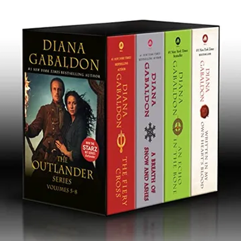 Book Outlander Volumes 5-8 (4-Book Boxed Set): The Fiery Cross, a Breath of Snow and Ashes, an Echo in th Gabaldon, Diana - Bookdelivery