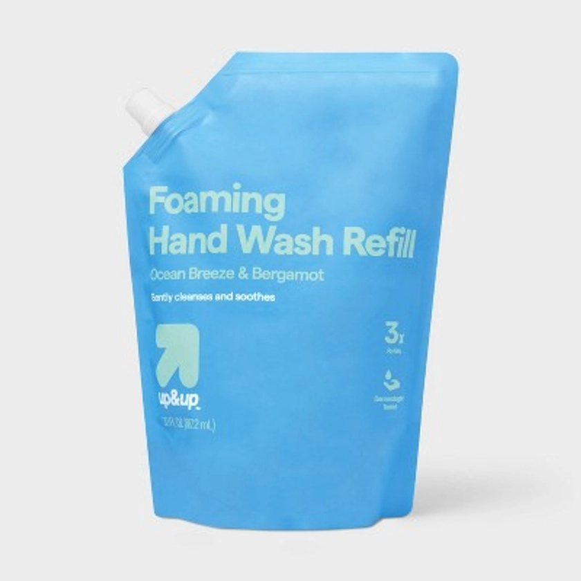 Foaming Hand Soap Refill - Ocean Breeze & Bergamot - 30oz - up & up™