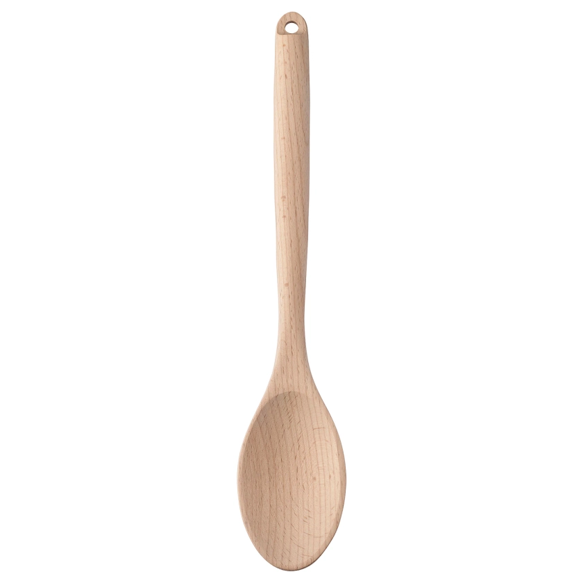 RÖRT round beech, beech, Spoon - IKEA