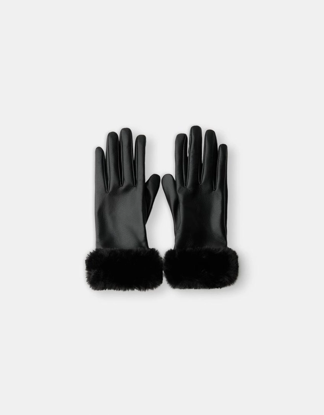 Gants en similicuir - Femme