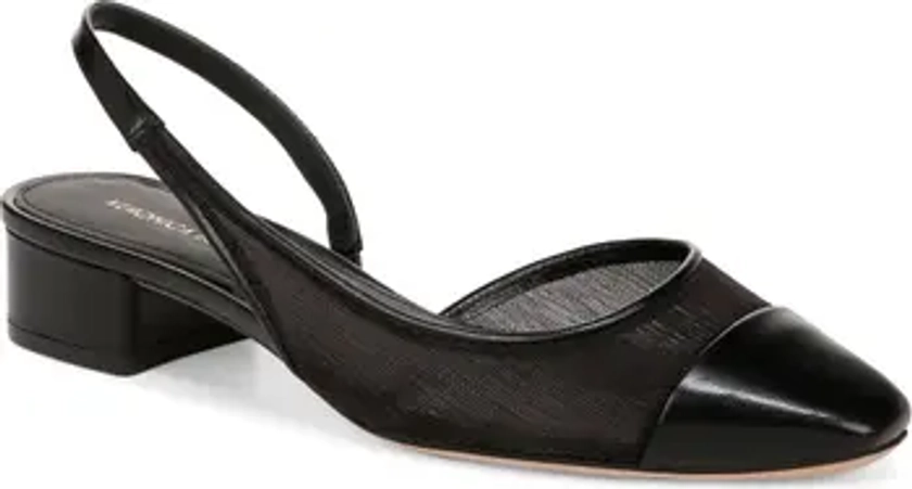 Veronica Beard Cecile Half d'Orsay Slingback Pump (Women) | Nordstrom