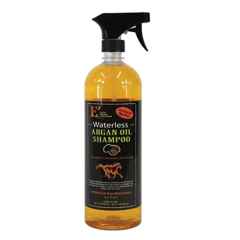 E3® Elite Equine Evolution Waterless Argan Oil Shampoo - Quart | Dover Saddlery