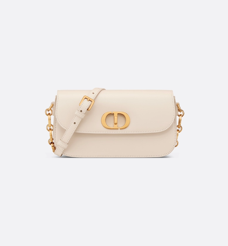 30 Montaigne Avenue Bag Dusty Ivory Box Calfskin | DIOR