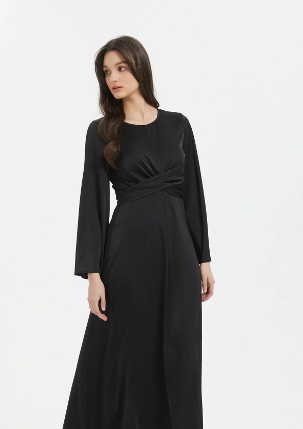 Aphrodite Maxi Dress - Black