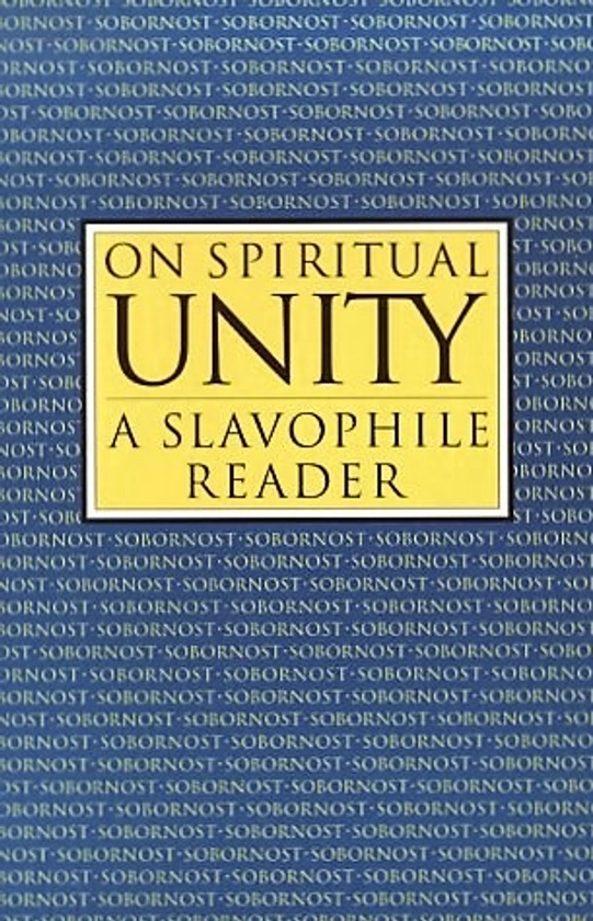 On Spiritual Unity -