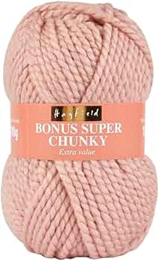 Hayfield Bonus Super Chunky, Oyster Pink (614), 100g by Sirdar