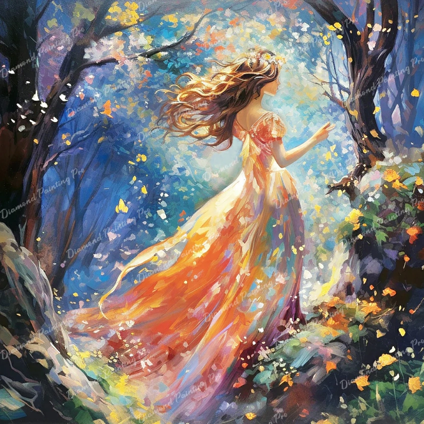 Willow The Whimsical Wanderer | Diamond Painting